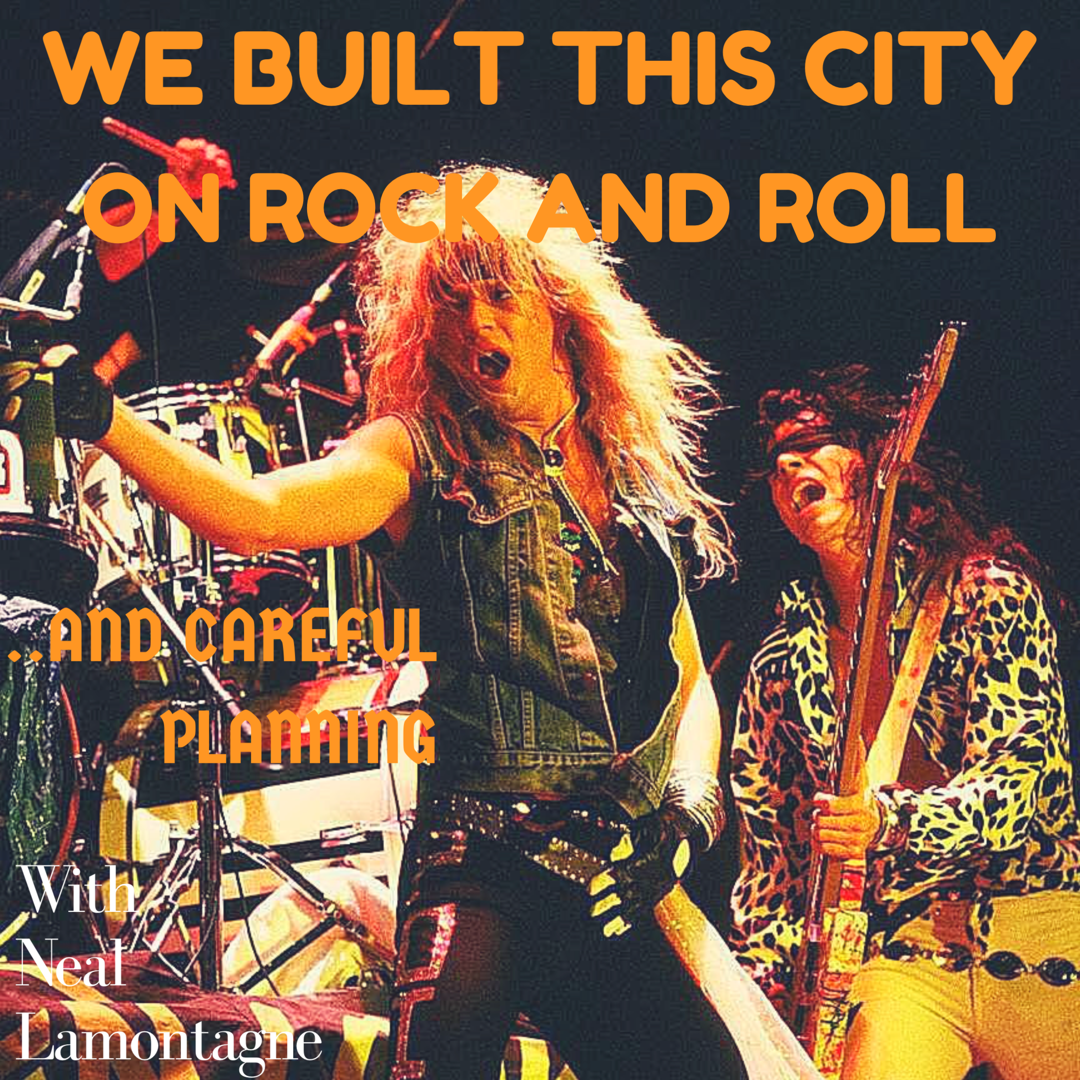 we built this city on rock and roll
